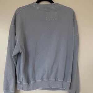 Womens blue east coast oversized sweatshirt